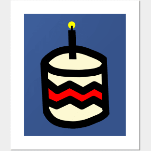 Birthday Cake Special Food Posters and Art